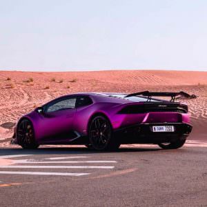 Пурпурный Lamborghini Huracan Razmig. Тюнинг от RevoZport