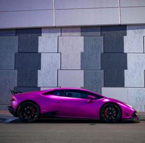 Пурпурный Lamborghini Huracan Razmig от RevoZport в Дубае