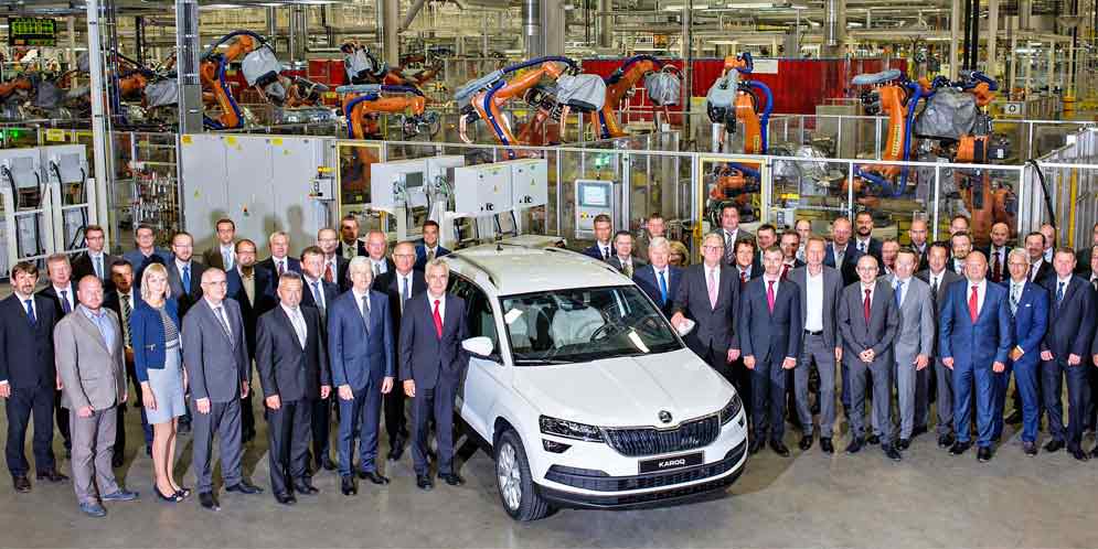 Началось производство Skoda Karoq на заводе в Квасинах | фото