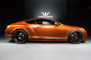 Оранжевый Bentley Continental GT Speed. Тюнинг от WAM