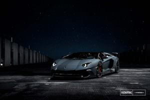 Lamborghini Aventador SV Roadster. Тюнинг от Novitec