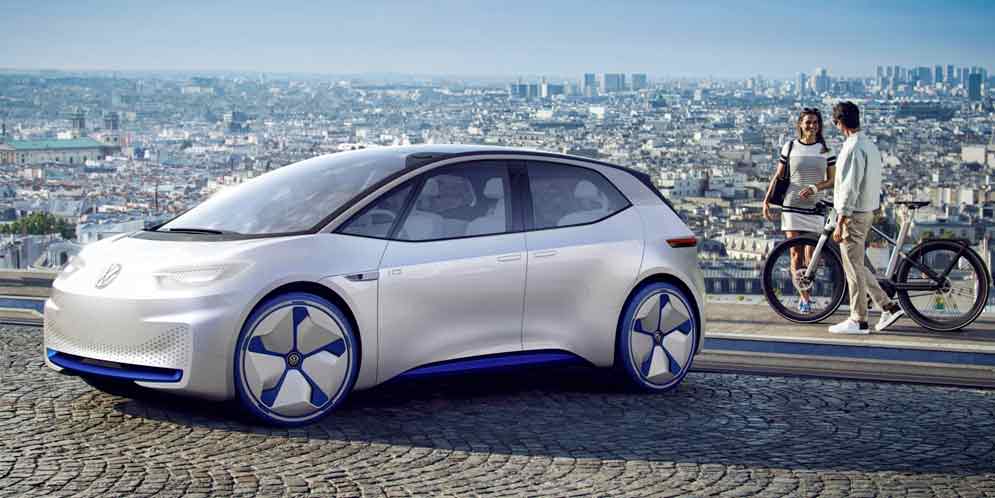Серийный Volkswagen ID будет на $8 000 дешевле Tesla Model 3