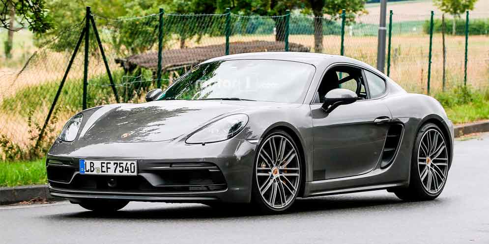 2018 Porsche Cayman GTS проходит дорожные испытания | фото