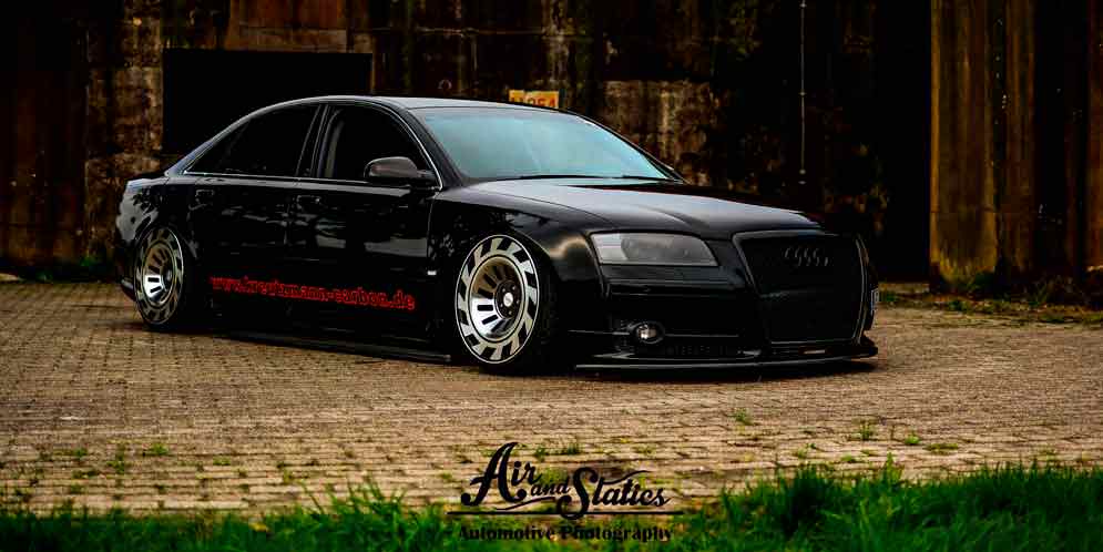 Старая Audi A8 D3 померила фантастические колеса Radi8 | фото