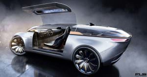 Неофициальный концепт Audi E-Tron Imperator из 2028 года