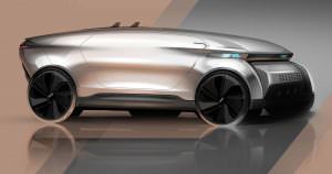 Концепт Audi E-Tron Imperator. Дизайн Frederic Le Sciellour