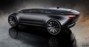 Электромобиль с автопилотом Audi E-Tron Imperator из 2028 года