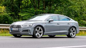 Шпионские фото Audi RS5 Sportback на дорожных испытаниях