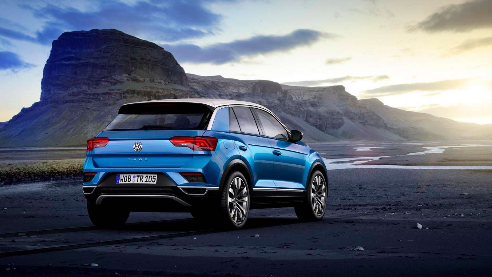Начальный кроссовер Volkswagen T-Roc 2018