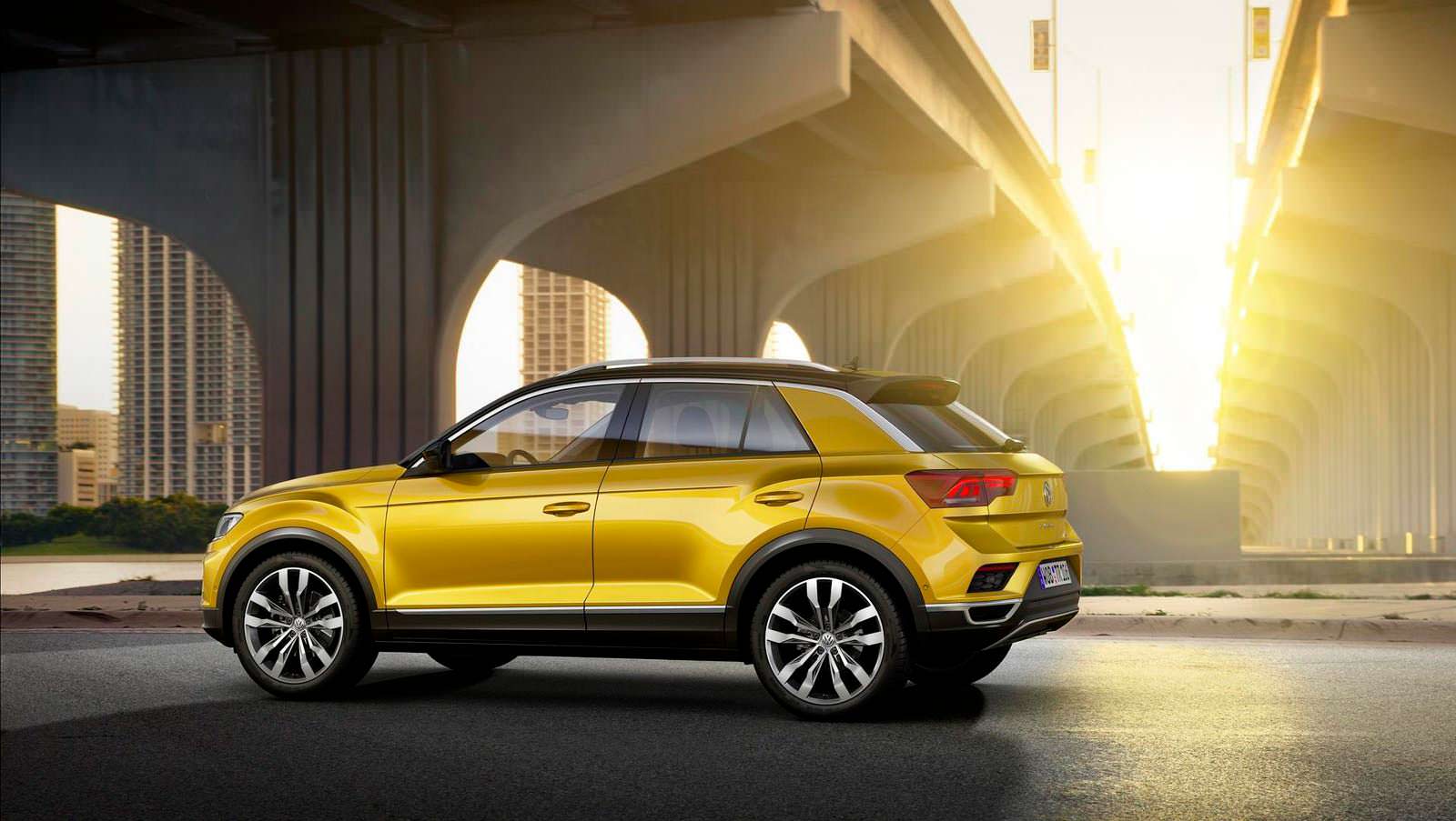 Серийный Volkswagen T-Roc