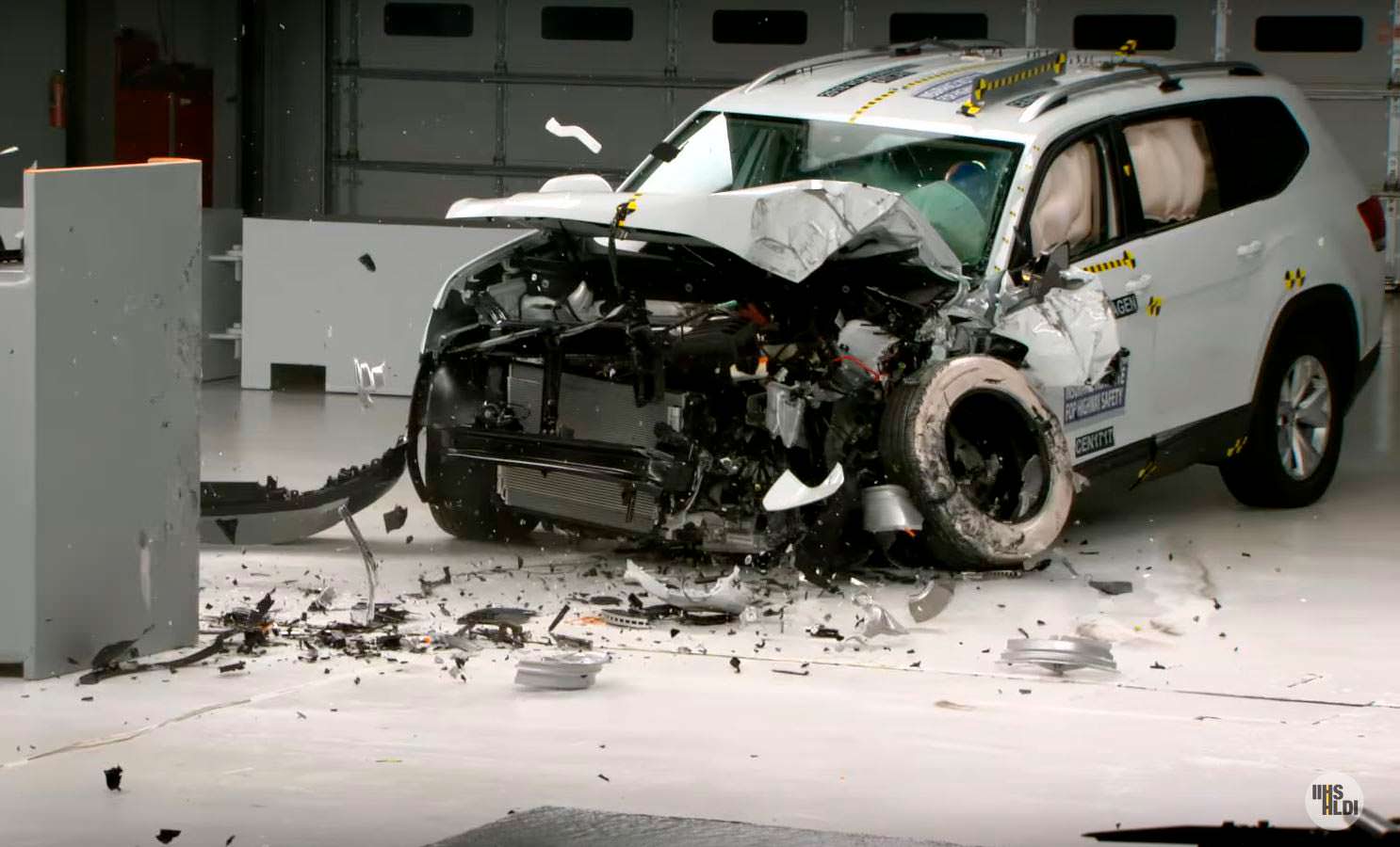 Краш-тест Volkswagen Atlas от IIHS. 2017 год