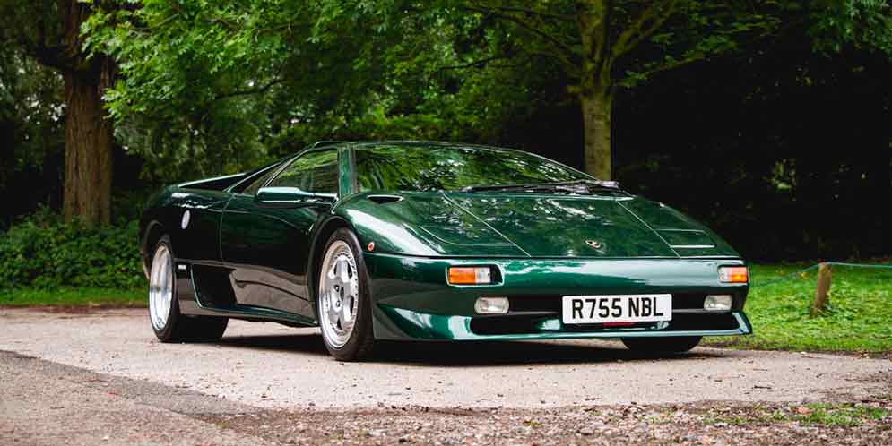 Икона 90-х Lamborghini Diablo SV уйдет с молотка | фото, цена