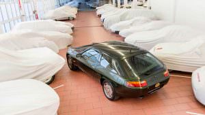 Porsche 928 в музее Порше в Штутгарте, Германия