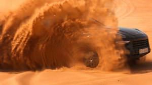 2018 Porsche Cayenne. Испытания в пустыне Дубая