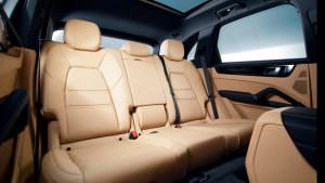 Задние сиденья Porsche Cayenne нового поколения