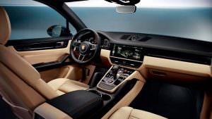 Интерьер Porsche Cayenne нового поколения