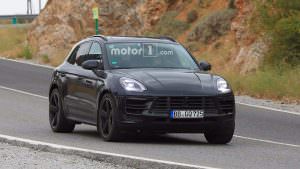 Рестайлинговый Porsche Macan 2018 проходит дорожные испытания