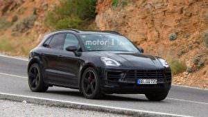 Шпионские фото Porsche Macan 2018 на финальных тестах