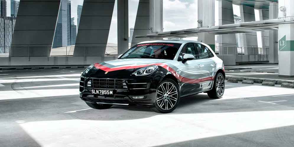 Porsche Macan Special получил гоночную раскраску | фото