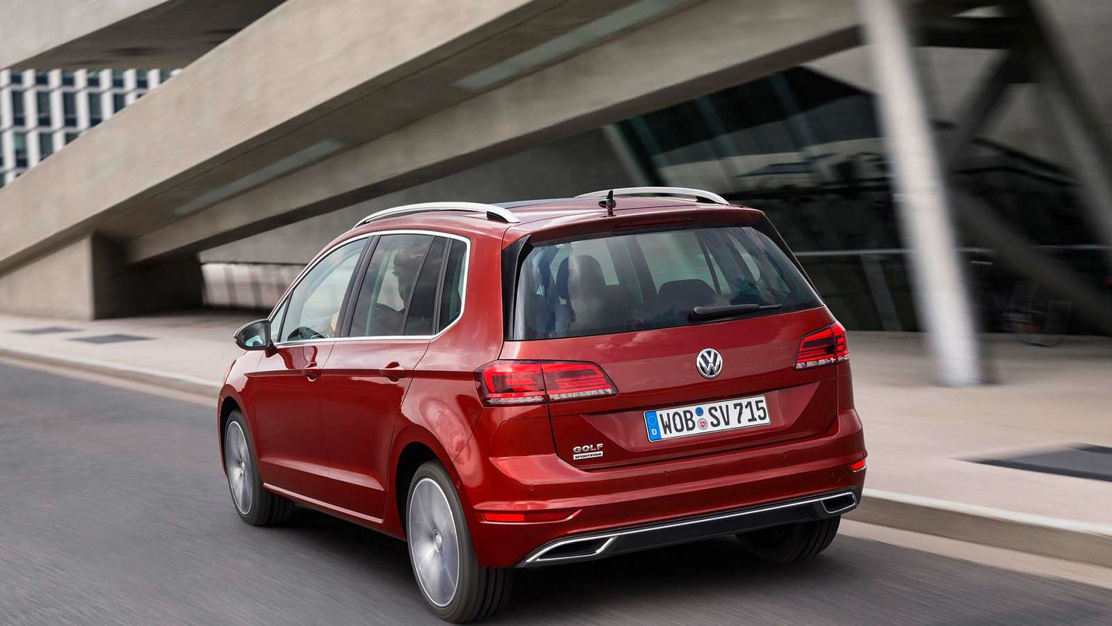 Volkswagen Golf Sportsvan рестайлинг 2018 года