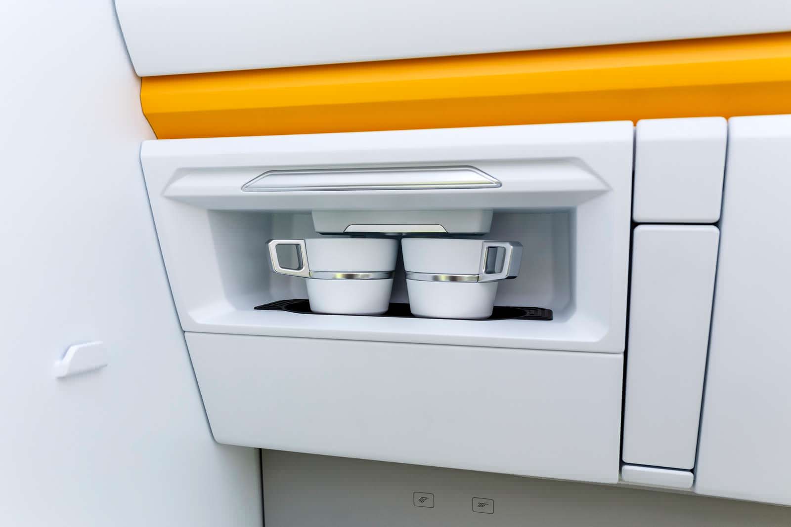 VW California XXL: кофемашина в салоне кемпера