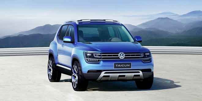 Volkswagen выпустит компактный кроссовер T-Track на базе Up!