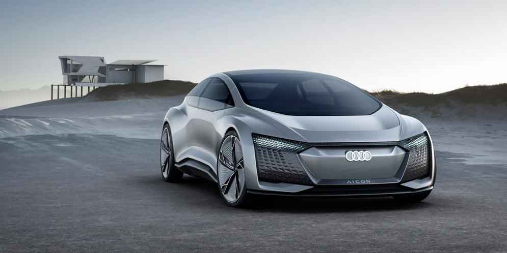 Audi Aicon Concept: прототип без руля и педалей | фото, видео