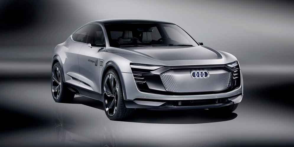 Audi Elaine: обновленный E-Tron Sportback для IAA-17 | фото