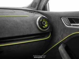 Кастомная отделка торпедо Audi RS3 от Neidfaktor