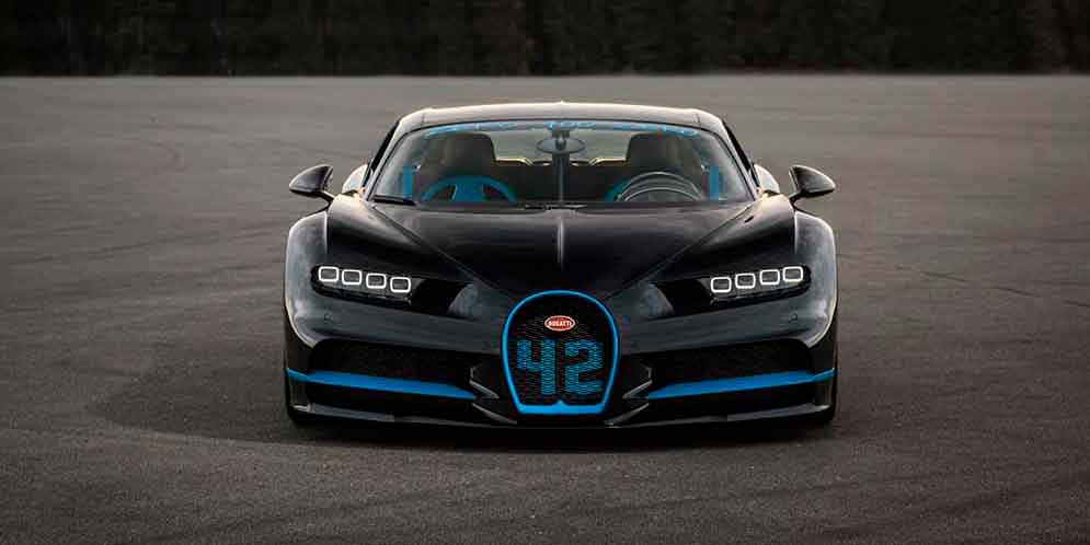 Единственный Bugatti Chiron 42 Seconds во Франкфурте | фото