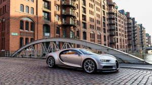Bugatti Chiron в Гамбурге, Германия