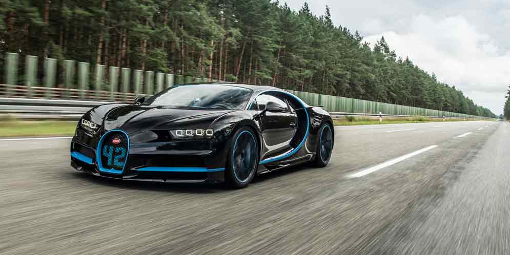 Bugatti Chiron установил рекорд в упражнении 0-400-0 км/ч