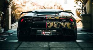 Камуфляж Lamborghini Huracan на полкузова