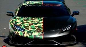 Закамуфлированный Lamborghini Huracan