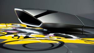 Воздухозаборник на крыше Lamborghini Huracan Super Trofeo Evo