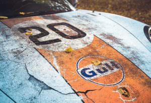 Porsche 911 GT3 RS: капот с эффектом ржавчины