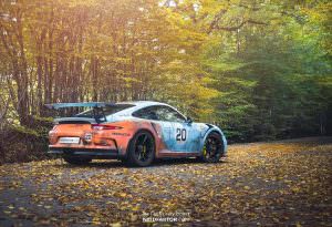 Porsche 911 GT3 RS с эффектом состаривания от Neidfaktor