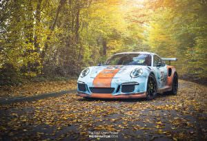 Porsche 911 GT3 RS в ржавой ливрее Gulf Racing