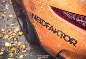 Porsche 911 GT3 RS: эффект ржавчины от Neidfaktor