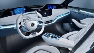 Фото салона Skoda Vision E II