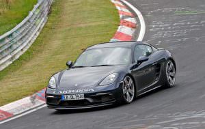 Дорожные тесты Porsche 718 Cayman GTS в Нюрбургринге