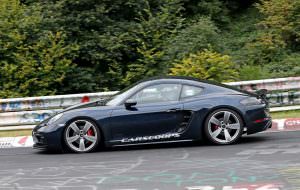 Тесты Porsche 718 Cayman GTS в Нюрбургринге
