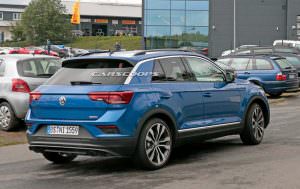 Испытания прототипа Volkswagen T-Roc R 2017