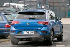 Тестовый прототип Volkswagen T-Roc R 2017