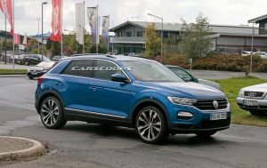 Прототип Volkswagen T-Roc R на испытаниях