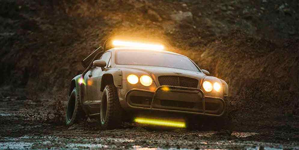 Единственный в мире внедорожник Bentley Continental GT продают