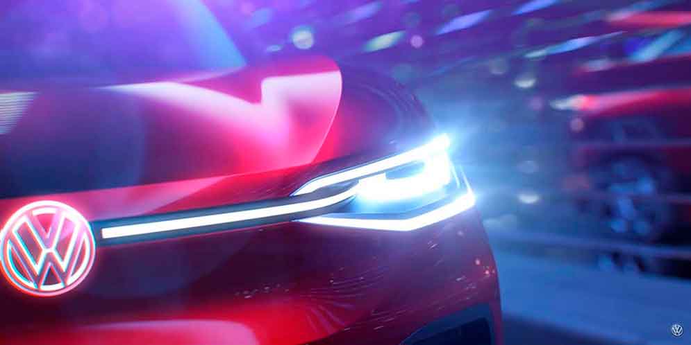 Новые тизеры Volkswagen I.D. Crozz Concept перед IAA 2017