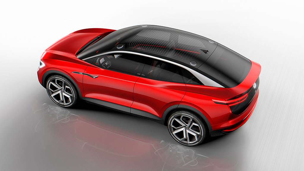 Электрический купе-кроссовер VW I.D. Crozz II Concept