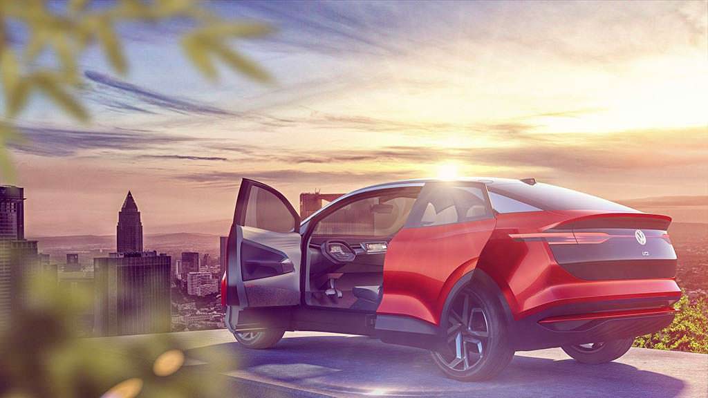 Купеобразный кроссовер Volkswagen I.D. Crozz II Concept