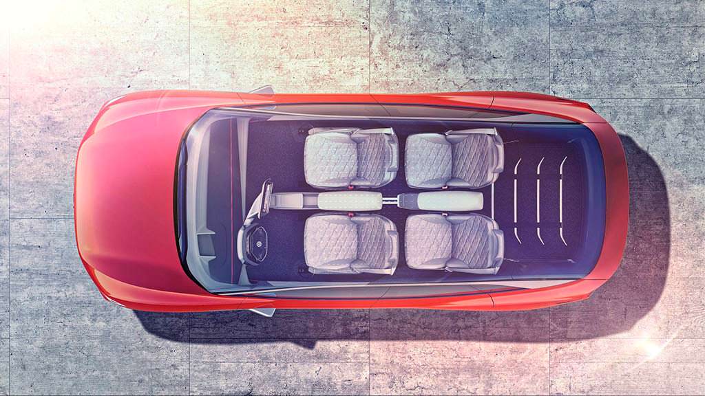 Панорамная крыша Volkswagen I.D. Crozz II Concept